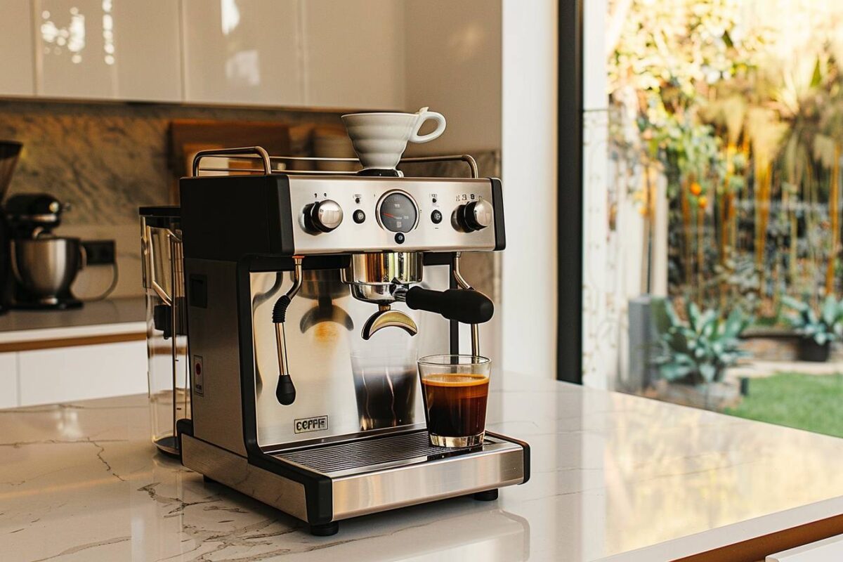Apportez du style et de la fonctionnalité à votre cuisine avec une machine à café à prix réduit