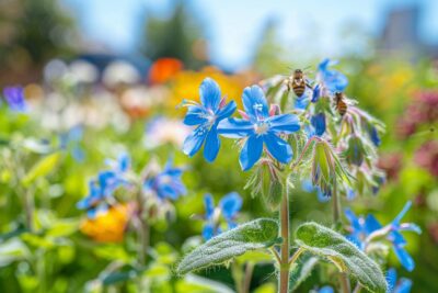 Les multiples raisons de cultiver la bourrache dans votre jardin pour un écosystème florissant