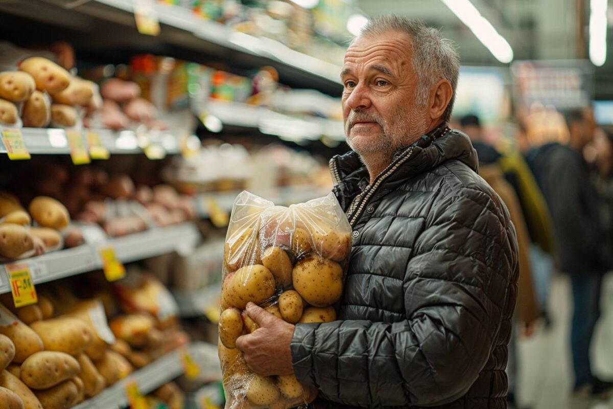 Une mésaventure inattendue lors de l'achat de pommes de terre chez Leclerc suscite une vague de réactions
